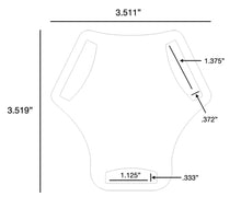 Load image into Gallery viewer, Feather Dot Breastcollar Centre Plate
