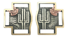 Load image into Gallery viewer, Wild Range Cactus Halter Square Set
