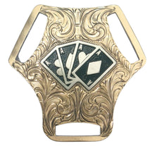 Load image into Gallery viewer, Poker Face Breastcollar Centre Plate
