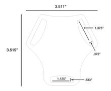 Load image into Gallery viewer, Arrowhead Breastcollar Centre Plate
