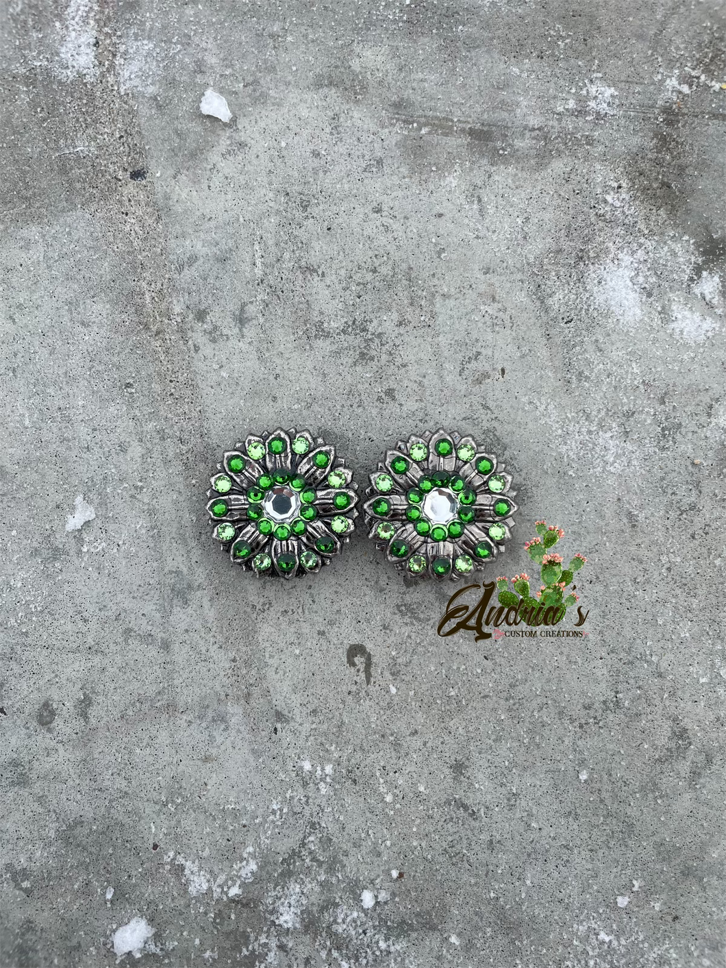 ‘Green Daisy’ Halter Set