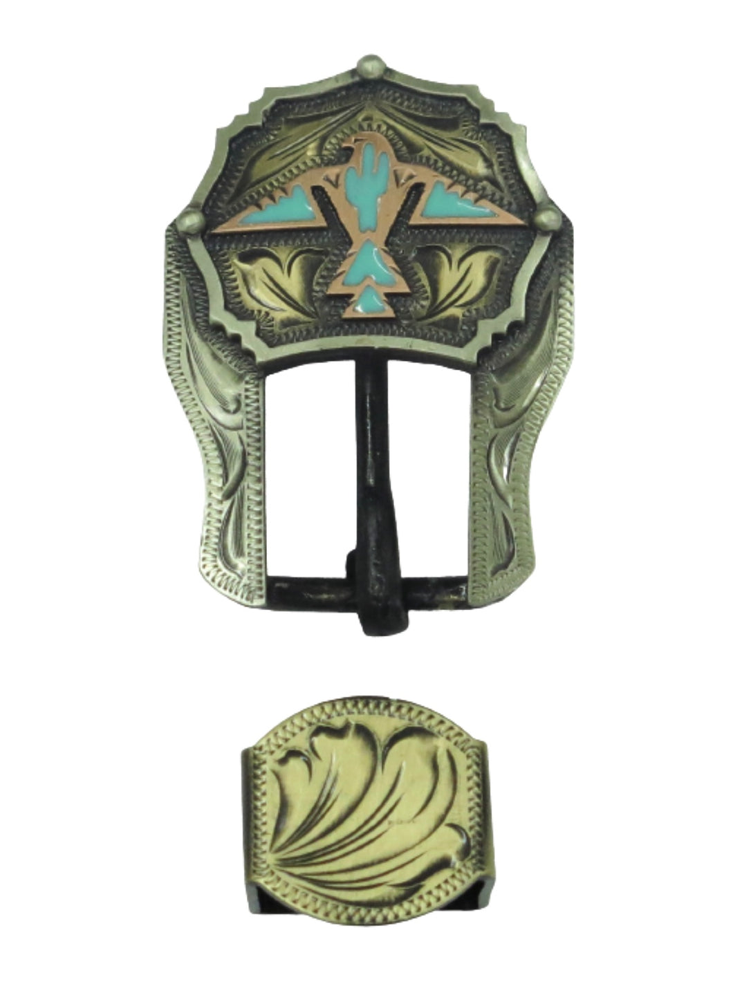 Turquoise Thunderbird Buckle