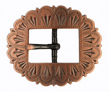 Copper Cart Buckle