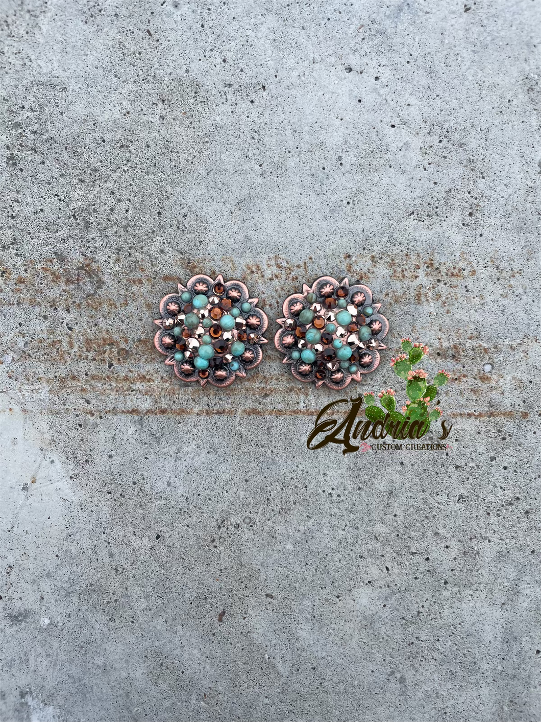 ‘Copper Class Act’ Halter Set